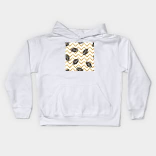 October Pattern Kids Hoodie